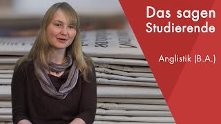 quotDas sagt die Studentinquot  Anglistik BA studieren [upl. by West]