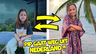 PIP WORDT EEN SPAANS MEISJE  PIP WIL NIET MEER NAAR NEDERLAND [upl. by Sivel]