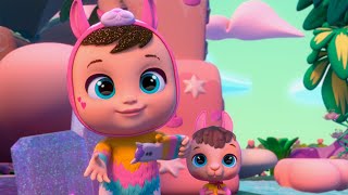 CRY BABIES 💧 MAGIC TEARS 💕LENA is a YOUTUBER ⭐️🎥 Cartoons for babies [upl. by Akir862]