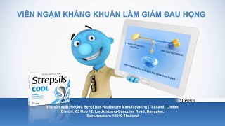 Strepsils Cool – Viên ngậm kháng khuẩn làm giảm đau họng [upl. by Ling281]