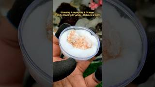 Natural Apophyllite Orange Stillbite Cluster amp Stilbite Healing Crystals  Uplifting Trip [upl. by Celik]