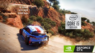 GTX 1650  i5 10400  WRC 7 FIA World Rally Championship [upl. by Kyla584]