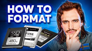 How to Format an SSD or Hard Drive on Windows 11 [upl. by Philipines]