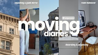 moving vlog big room makeover and tour coffee date amp uni welcome days [upl. by Hound]