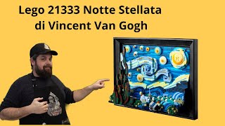 lego Vincent Van gogh Notte Stellata 21333 [upl. by Godliman486]