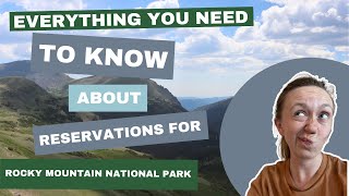 You NEED to KNOW This About ROCKY MOUNTAIN NATIONAL PARK RESERVATIONS [upl. by Ardnal]