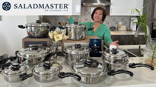 SALADMASTER  COOKWARE EXECUTIVE SET  UNBOXING saladmaster saladmastercookware cooking [upl. by Cost]