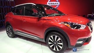 2018 Nissan Kicks SR  Exterior and Interior Walkaround  2017 LA Auto Show [upl. by Isma]