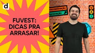 FUVEST MACETES E DICAS PARA A PROVA  PLANTÃO DESCOMPLICA [upl. by Sheepshanks]