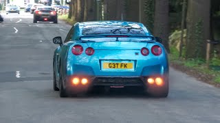 100 Nissan GTR R35 Arriving LOUD TopSecret GTR 2000HP GTR Skyline R34 Litchfield LM650 [upl. by Linetta687]