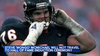 Bears legend Steve McMichael unable to travel to Hall of Fame induction due to ALS complications [upl. by Suhsoj]