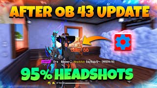 Best SetEdit Commands for OB43 Update  Get 95 Headshot Quickly [upl. by Anders714]