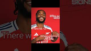 Raheem Sterling to the Gooners football arsenal raheemsterling tranfers [upl. by Yeo117]