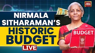 Union Budget 2024 Speech LIVE FM Nirmala Sitharaman Presents 1st Budget Of Modi 30 Govt [upl. by Eseela]