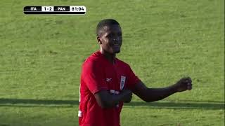 Italy U21 vs Panama U23 Mustwatch game moments [upl. by Hsekin464]