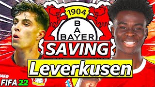 SAVING BAYER LEVERKUSEN 🦁 FIFA 22 MOD Bayer Leverkusen Career Mode [upl. by Stafford]