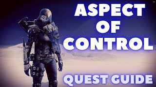 How to Complete Aspect of Control [upl. by Al]