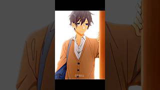 「 Miyamura Flirt Hori in Front of His Brother 🤭 」  AMVEDIT  anime horimiya shorts [upl. by Suivatal]