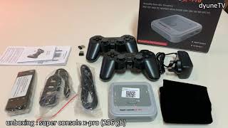 super console xpro 256gb unboxing [upl. by Anim]