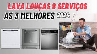 Qual Melhor Lava Louças 8 Serviços 2024  Melhor Lava Louças 8 Serviços  Máquina de Lavar Louças [upl. by Hsenid]