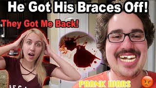 BROKE HIS TEETH PRANK Logans Revenge [upl. by Aicilram]