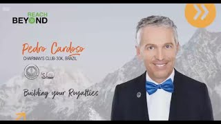 Building Your Royalties Training by Pedro Cardoso  Chairman Club in Herbalife Extravaganza 2021 [upl. by Heddy640]