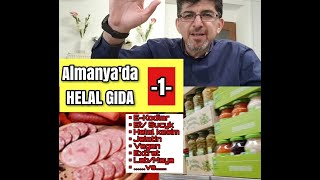 ALMANYADA HELAL GIDA DETAYLI ANLATIM 1 Helal Kesim Jelatin E Kodlar Vegan kavramı Caiz mi [upl. by Razaile257]