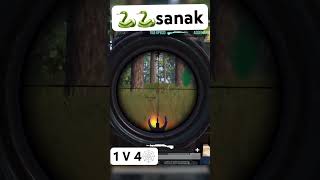 🐍🐍SANAK 🐍 funnyshorts champer victor boss bgmihighlights carryminati ytgaming subscribe [upl. by Eiram]