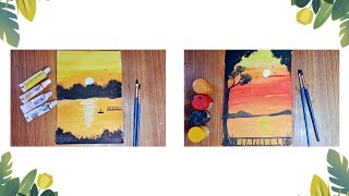 acrylics Colour Drawing 😍 💕 Easy drawing ✨️ ♥️ [upl. by Suiremed]