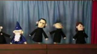 Harry Potter Puppet Pals  The Mysterious Ticking Noise Video With Lyrics [upl. by Mccahill215]