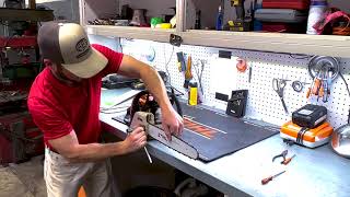 How to install a Chain and Bar on a STIHL Chain Saw [upl. by Rosene]