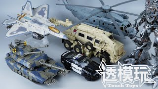 【SwiftTransform】Decepticons Attack Masterpiece Movie Series Collection Transformers Movie1 MPM狂派 速变 [upl. by Badger]