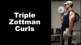 Triple Zottman Curls for Bigger Better Arms [upl. by Valdas189]