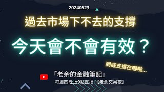 【新手必看】過去市場下不去的支撐區，今天會不會有效？ 20240523【老余交易夜】 [upl. by Ruelle378]