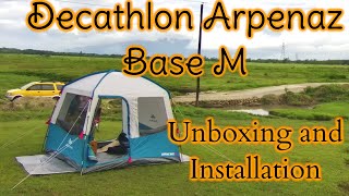 Decathlon Quechua Arpenaz Base M Unboxing and Installation Philippines [upl. by Gerri]