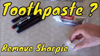 Does Toothpaste Remove Permanent Pen Chessex Vinyl Mat [upl. by Alwyn902]