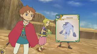 Ni No Kuni  Dinoceros capture Genie steps [upl. by Anilehs]