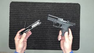 Walther P22Q disassembly amp reassembly field stripping [upl. by Nas627]