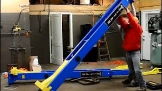 How to Install a 9000 LB 2 Post Lift [upl. by Annaeerb]