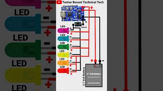 Diwali Decoration light DC 5 Volt Operate Connection DIY Project shorts [upl. by Ray]