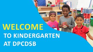 Welcome to Kindergarten at DufferinPeel Catholic Schools [upl. by Cohby]