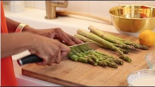 Roasted Chicken Thighs With Asparagus [upl. by Llerrej]