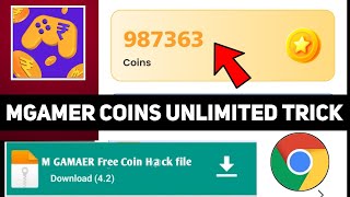 mGamer App Unlimited Trick  mGamer Coins Trick  mGamer App Se Coins Kaise Kamaye  Mgamer [upl. by Einna10]