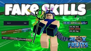 Blox Fruit  Fake Skills Challenge Me And Got Destroyed 💀 [upl. by Anirbed810]