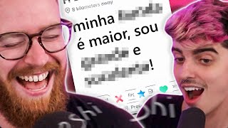 perfis ABSURDOS do TINDER ft OJeanLuca [upl. by Ilrahc743]