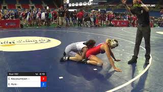 2018 USMCUSAW Cadet amp Junior Women FS NationalsJunior Women 112 Round Of 32  Charlotte Kouyoumt [upl. by Eiffe]