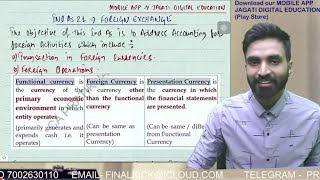 Ind As 21 Revision  The effects of changes in Foreign Exchange Rates [upl. by Niwre]