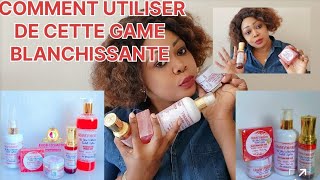 COMMENT UTILISER LA GAME BLANCHISSANTE CRANEVOBERRY lescosmetiquesbypassie [upl. by Ban]