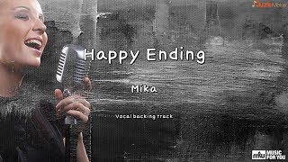 Happy Ending  Mika Instrumental amp Lyrics [upl. by Assirroc]