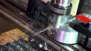 Milling a slot in Hot Rolled SteelMOV [upl. by Rehpitsirhc129]